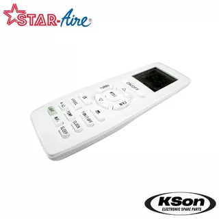รีโมทแอร์ สตาร์แอร์ อะไหล่แอร์ Star Aire Air Conditioner Remote Control รุ่น DE-125-A