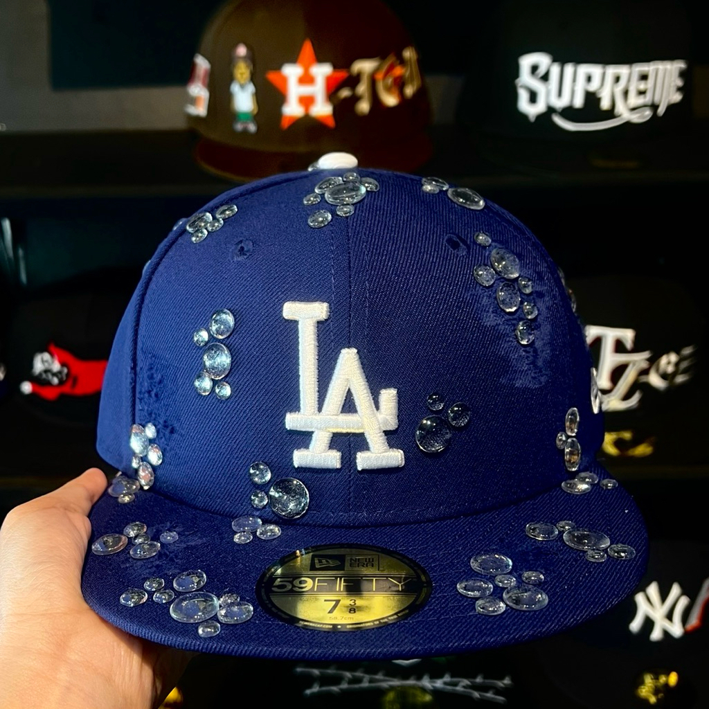 New Era Los Angeles Dodgers RAIN DROP 59fifty fitted (CUSTOM)