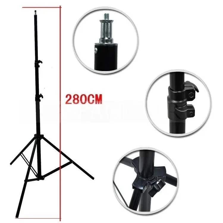 ขาตั้งไฟ Tripod Light Stand 280 cm สีดำ thumbnail 3