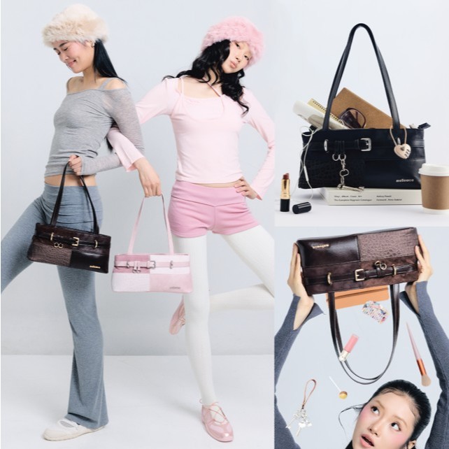 Mellowco Clara Shoulder Bag กระเป๋าหนังสะพายข้าง