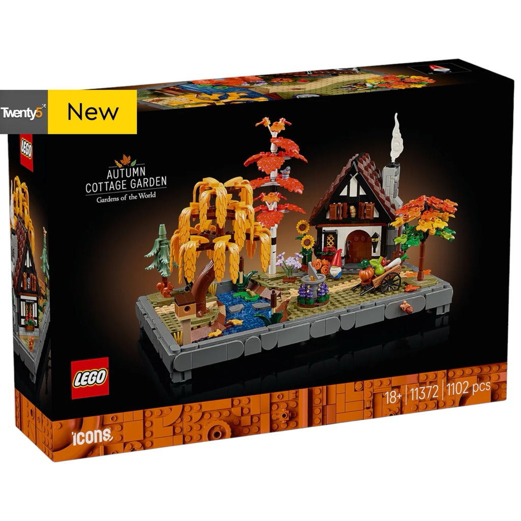 Lego LEGO® Icons 11372 Autumn Cottage Garden สินค้า พร้อมส่ง ของแท้ 100 %