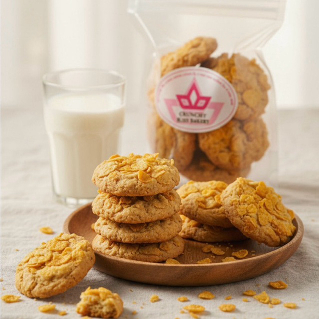 มีส่งด่วน! cornflakes cookies คุกกี้คอนเฟลก จากแบรนด์ UFM รหัส UFM-26