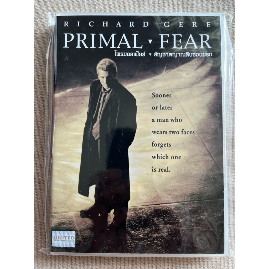Dvd ดีวีดี หนัง ภาพยนตร์   แผ่นแท้ 100%      แผ่น d v d                      หนังหายาก primal fear