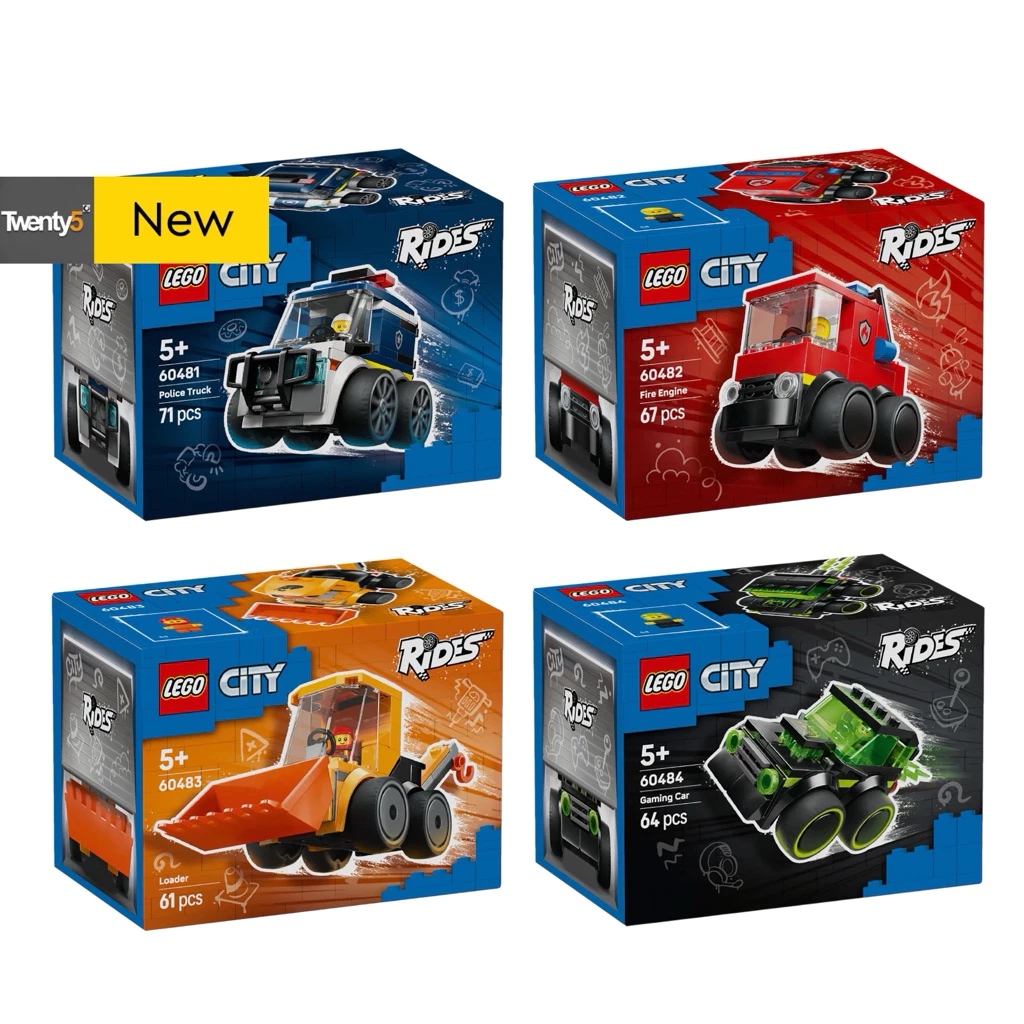 (ส่งด่วนภายในวัน) LEGO CITY RIDES 60481 60482 60483 60484