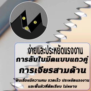 เลื่อยมือ เหล็กSK5 ไซส์ใหญ่ใบมีด เลื่อยตัดกิ่งไม้เลื่อยพับได้เลื่อยตัดไม้ เลื่อยพกพาสำหรับตัดกิ่งไม้