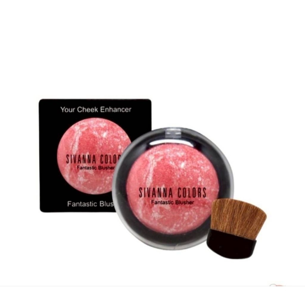 บลัชออน Sivanna Colors Fantastic Blusher #DU-105 12 เฉดสี ติดทนนาน
