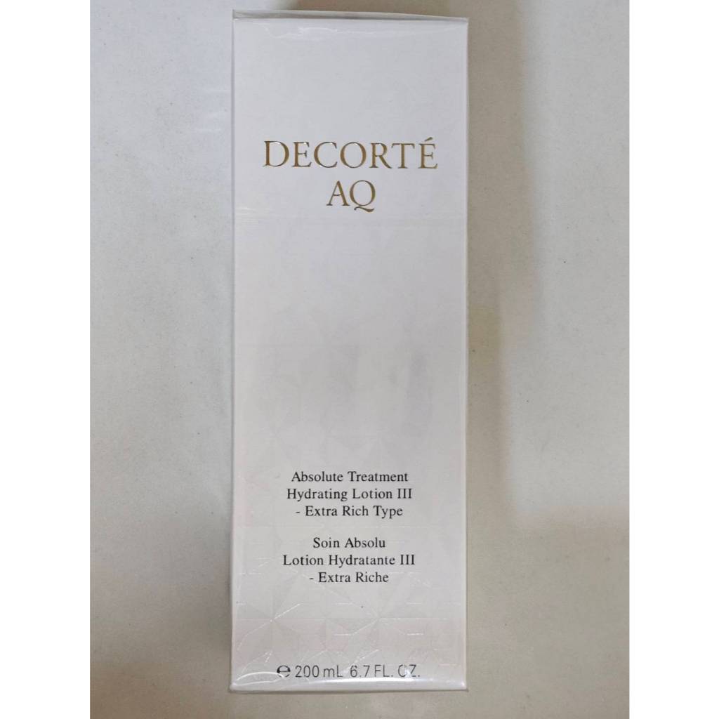 Decorte AQ Absolute Treatment Hydrating Lotion III 200ml