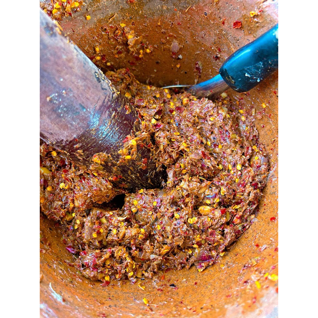 (เผ็ดมาก) แจ่วบองแม่ถวิล 1กระปุก ขนาด380-400กรัม - รูปที่ 3