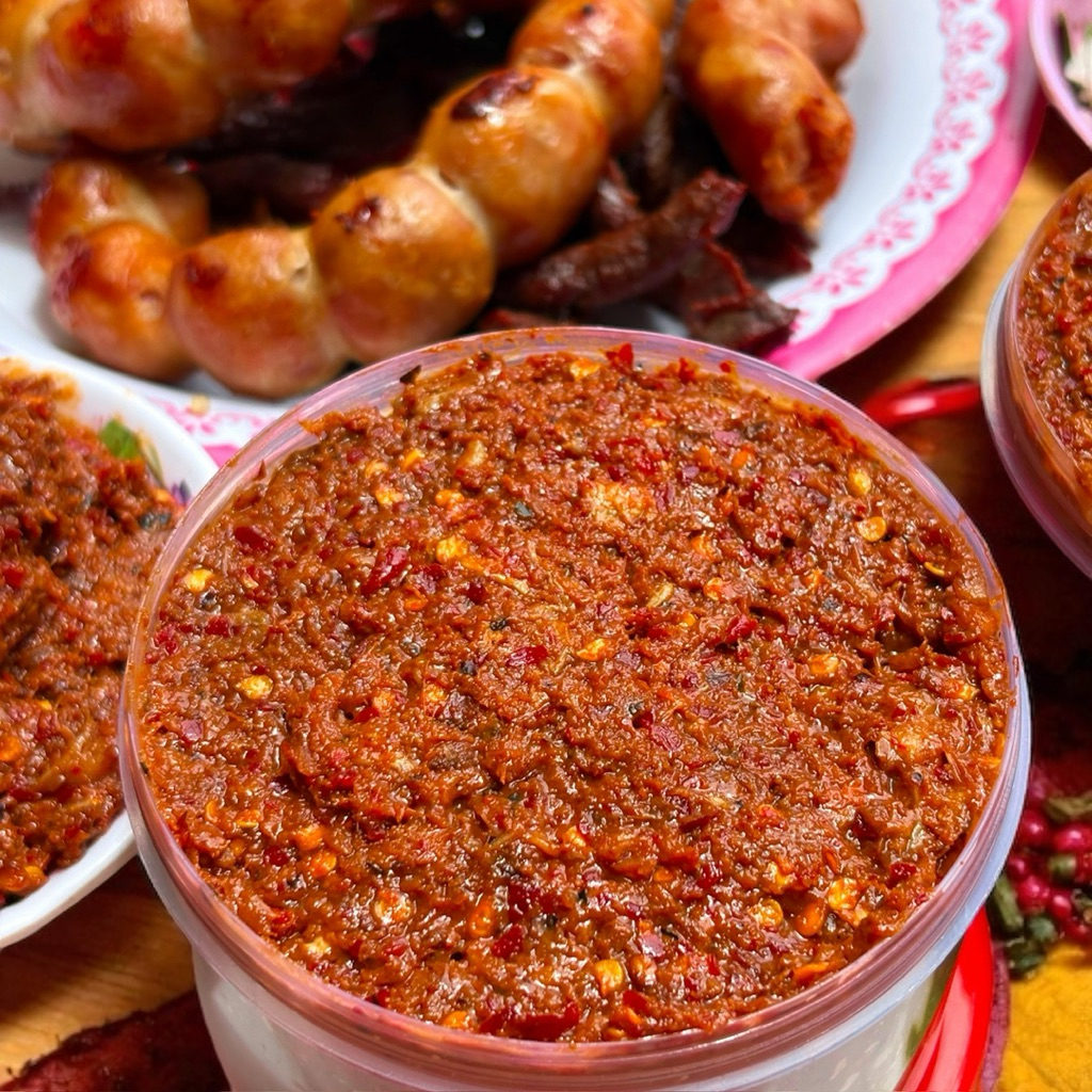 (เผ็ดมาก) แจ่วบองแม่ถวิล 1กระปุก ขนาด380-400กรัม - รูปที่ 5