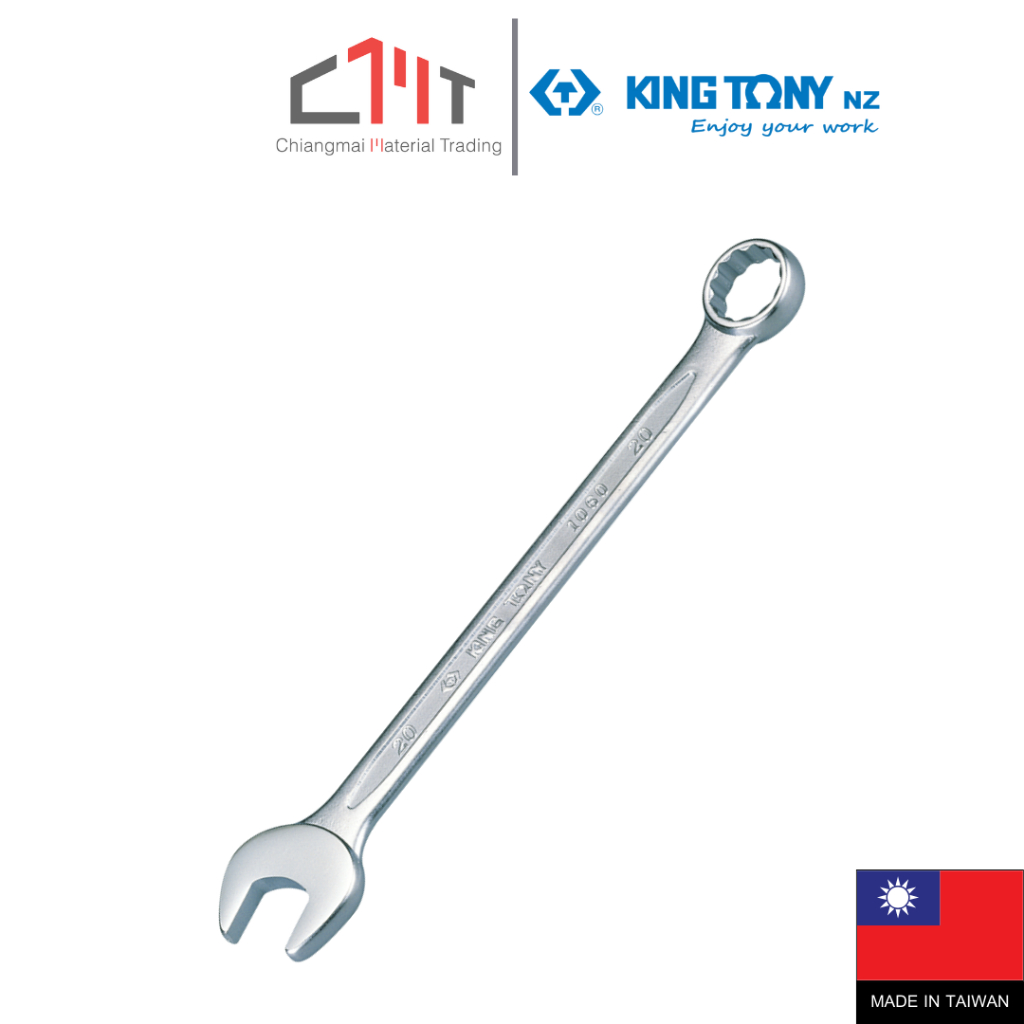 KING TONY ประแจแหวนข้างปากตาย ขนาด 5.5 mm. - 23.0 mm. No.1060