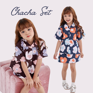PIMNATTA Chacha Set ชุดเซ็ตเด็กผู้หญิงสีทูโทน (อายุ 1-6 ขวบ)…