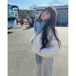 [umore.made] 2-sided Gingham garden down jacket ใส่ได้ 2 ด้าน (🌡️ติดลบได้) อุ่น เบา กันลม กันหิมะ ขนเป็ด90%