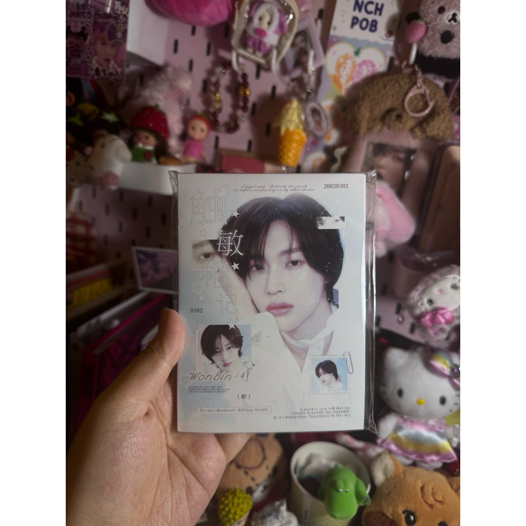 พร้อมส่งจากไทย สมุดสติกเกอร์ วอนบิน RIIZE น้องข้าว สมุดสติ๊กเกอร์