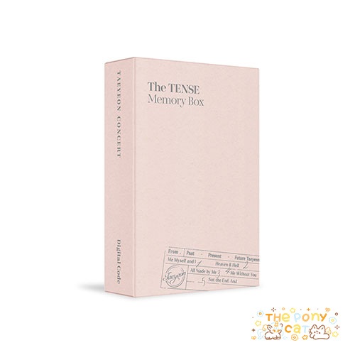 *พร้อมส่งในไทย* TAEYEON CONCERT The TENSE Memory Box Digital Code (no pob)