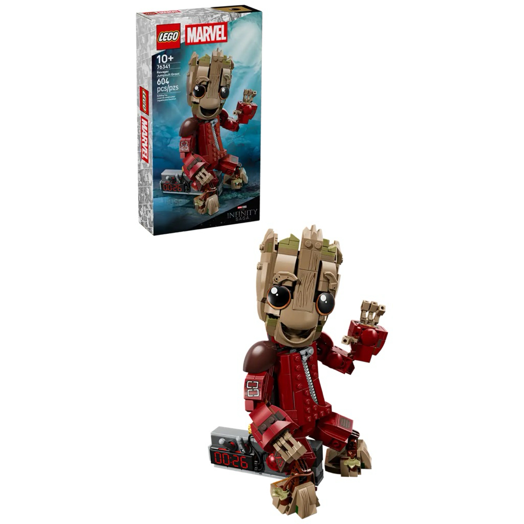 Lego Marvel 76341 Ravager Jumpsuit Groot
