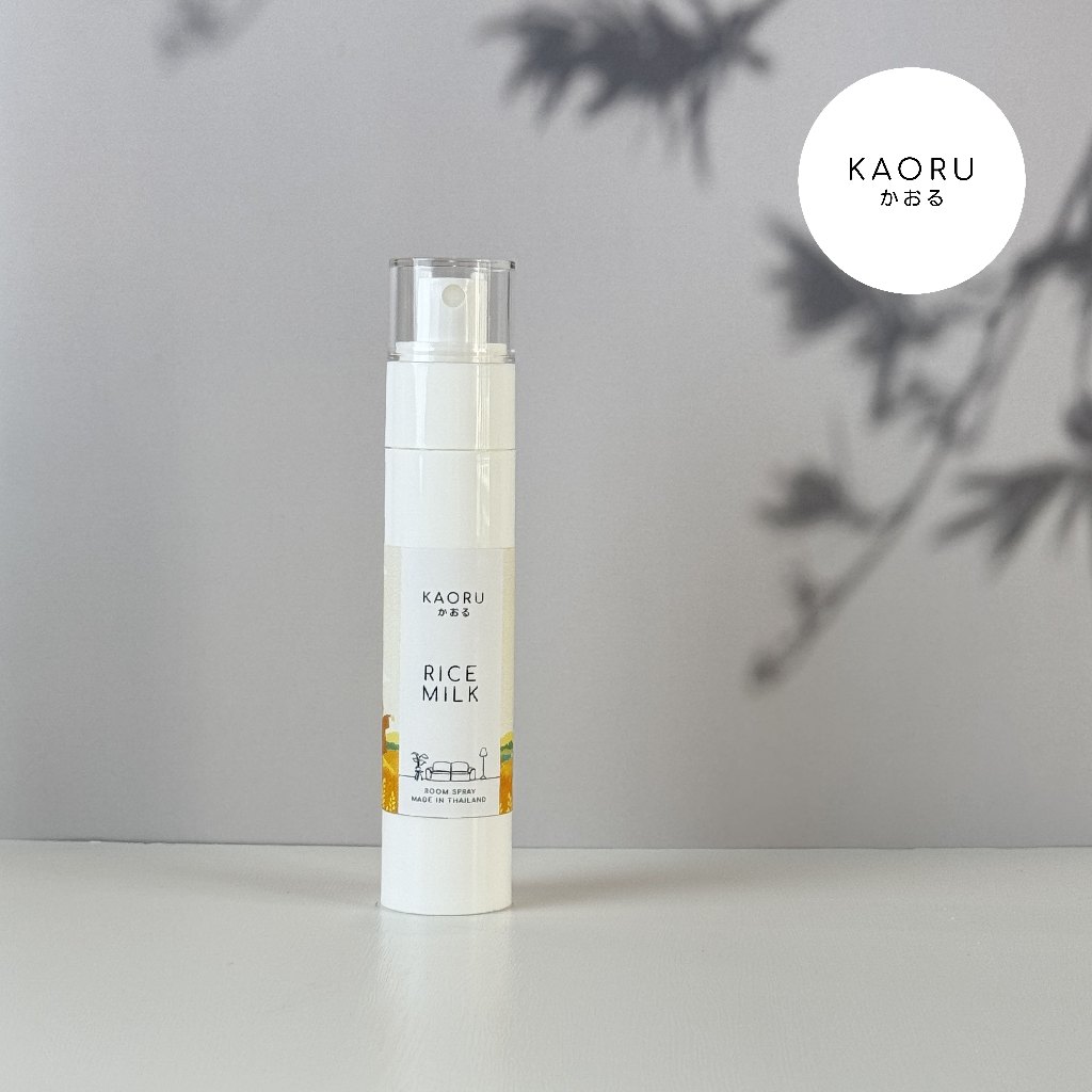 **กลิ่น Rice Milk** แนวกลิ่นนมข้าว หวาน อบอุ่น** KAORU SCENTED SPRAY น้ำหอมฉีดผ้า น้ำหอม ปรับอากาศ