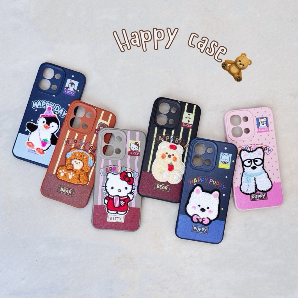 เคส Happy case ลายการ์ตูน samsung- A06 A07 A16 A17 A55 A57