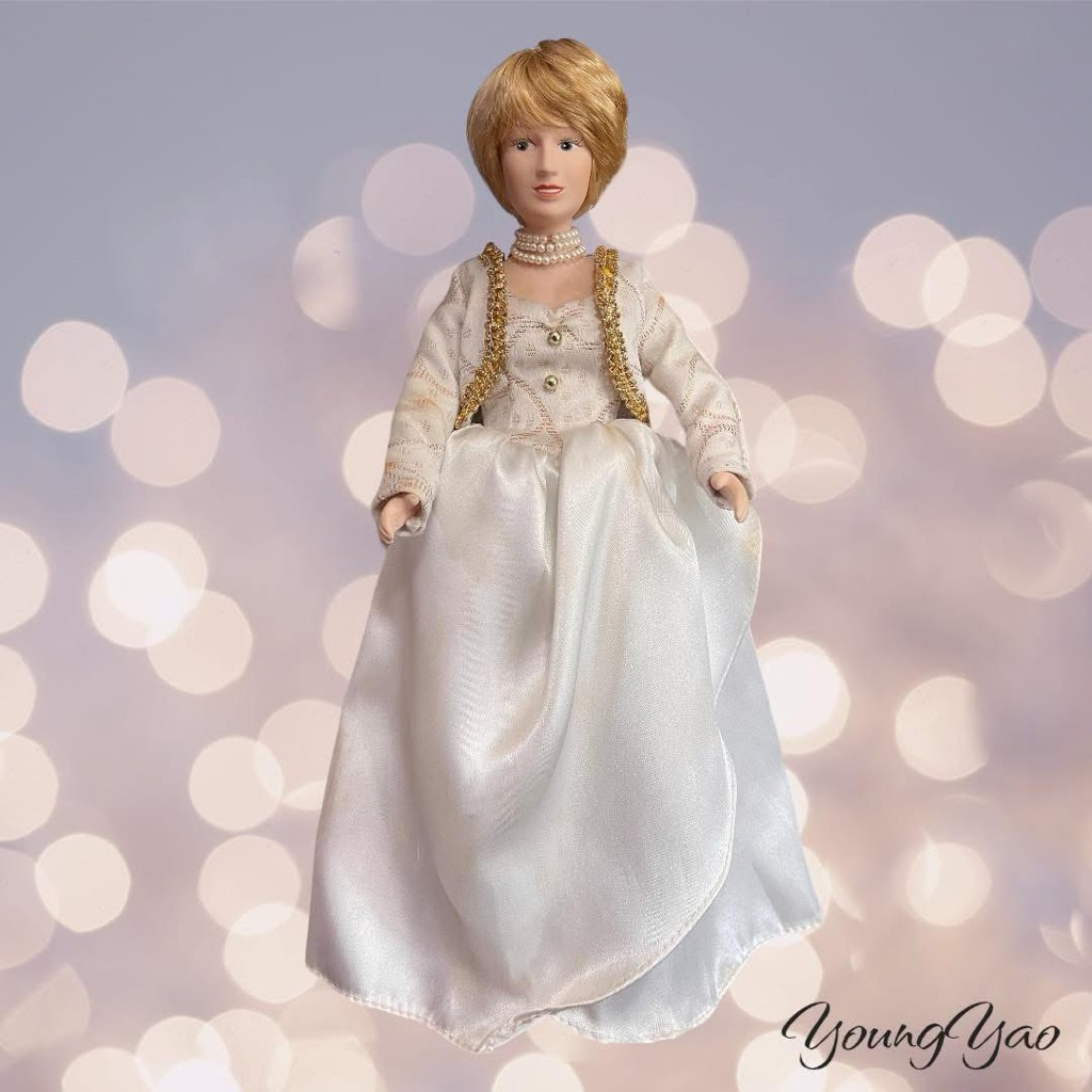 Flankin Mint Lady Diana Porcelain Doll