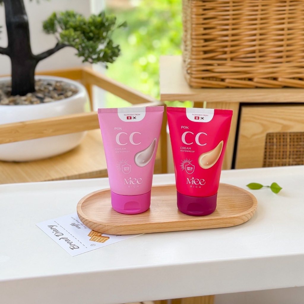 POK CC CREAM พอกซีซีครีม กันแดด Spf50pa+++