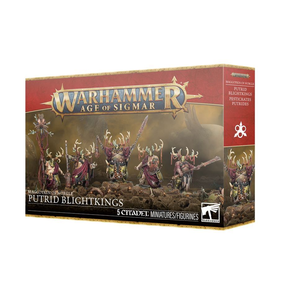 Warhammer AoS : Maggotkin of Nurgle : Putrid Blightkings