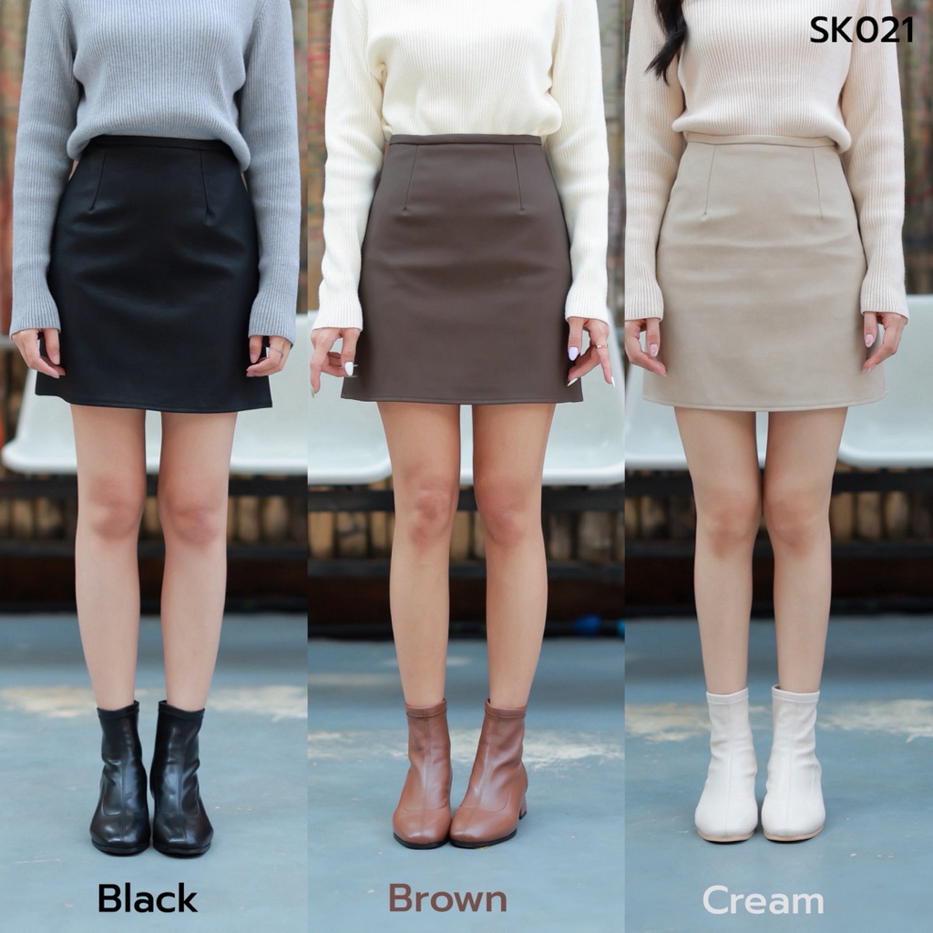 SK021 – Soft Leather Skirt