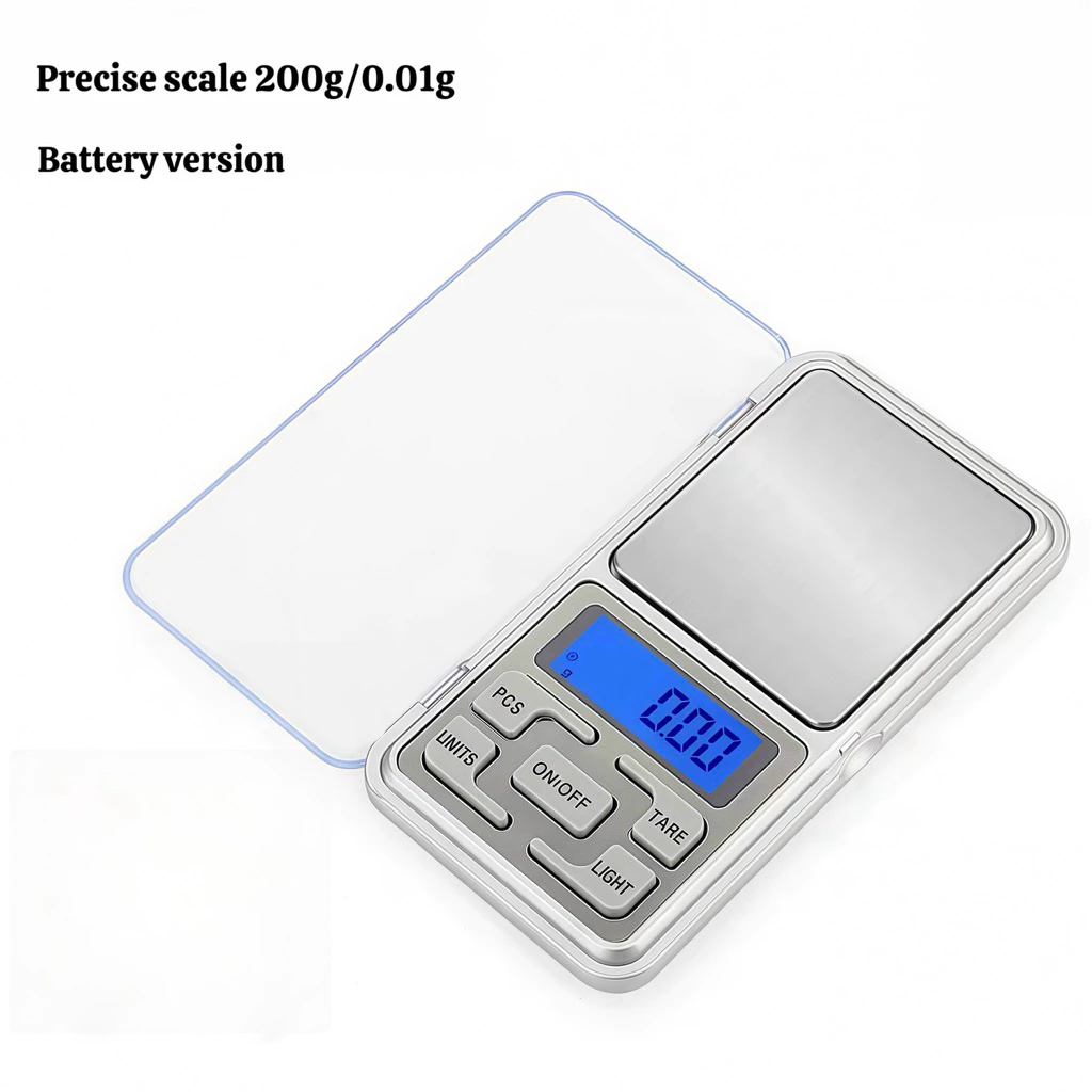 ตาชั่งดิจิตอล 0.01 กรัม เครื่องชั่งดิจิตอล0.01g-200g กิโลดิจิตอล ตาชั่งน้ำหนัก ตาชั่งอาหารแบบพกพา(MH200)