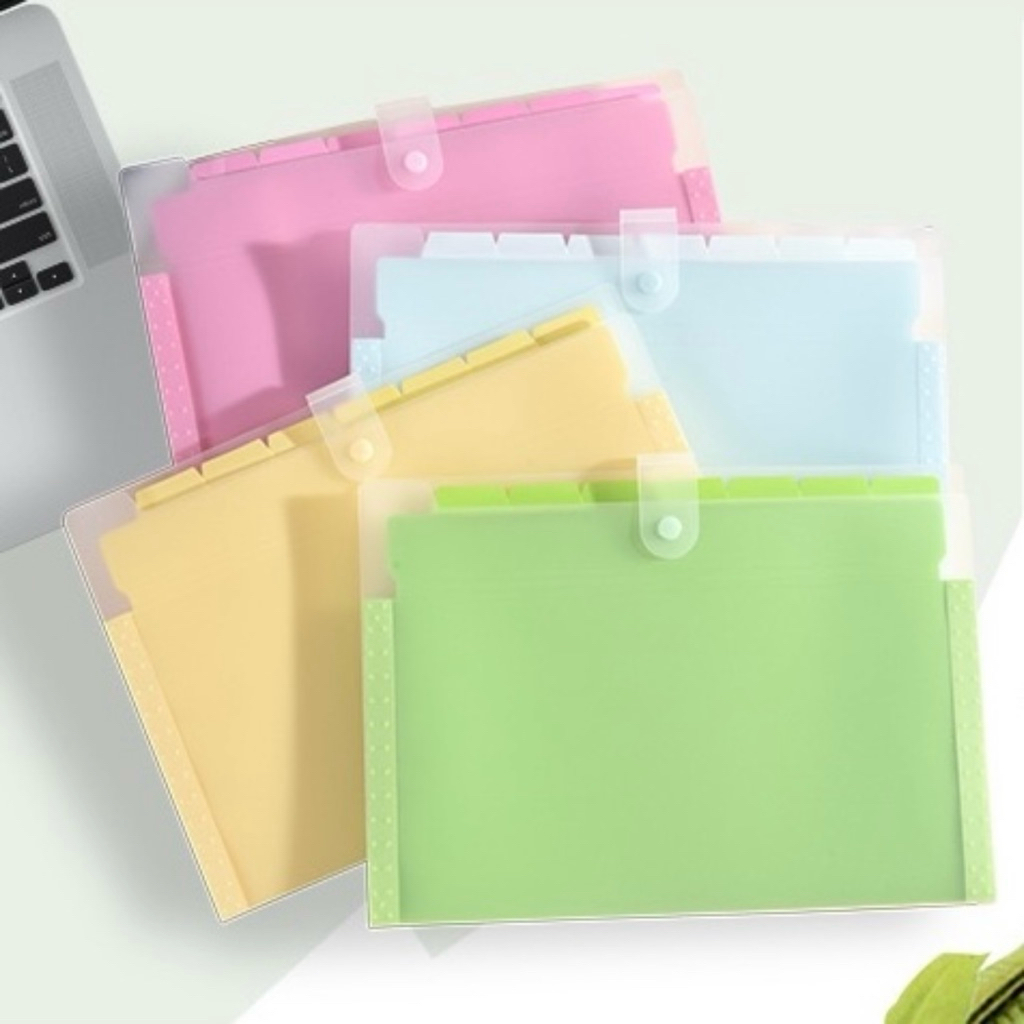 <พร้อมส่ง> กระเป๋าเก็บเอกสาร A4 🗂️ แบ่งหัวข้อ File Holder | 5-12 ช่อง | มีช่องแบ่ง แผ่นขั้น กระเป๋ามือถือ แฟ้ม Folder