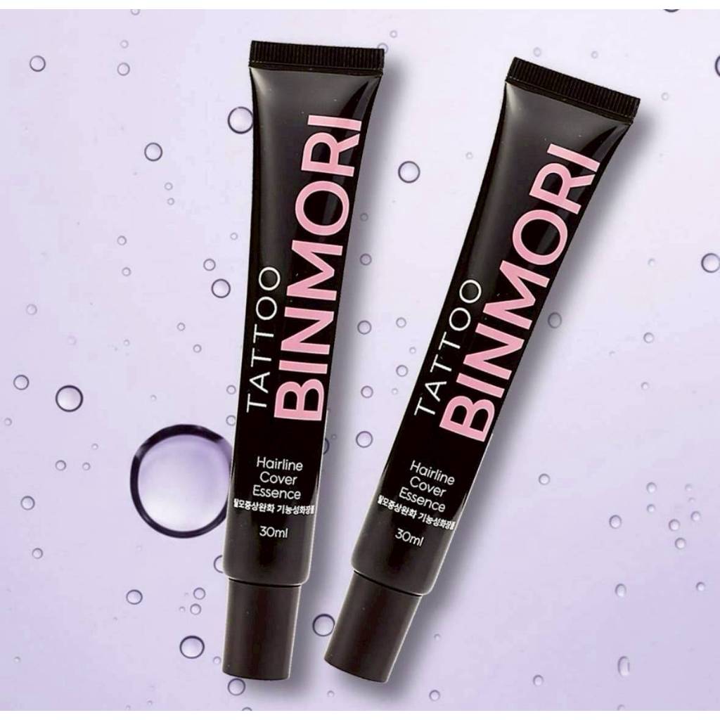 เซรั่มปิดผมงอก เพิ่มไรผม จากเกาหลี Binmori Tattoo Hairline Cover Essence 30 ml.