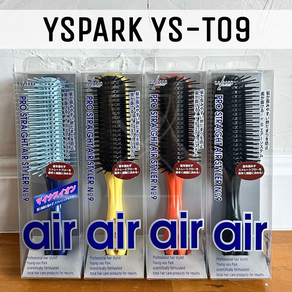 (พร้อมส่ง / ของญี่ปุ่นแท้ราคาถูกที่สุด)YS Park YS-T09 Straight Air Styler Brush  แปรงจัดแต่งทรงผม ผมแห้งเร็ว ผมตรงขึ้น