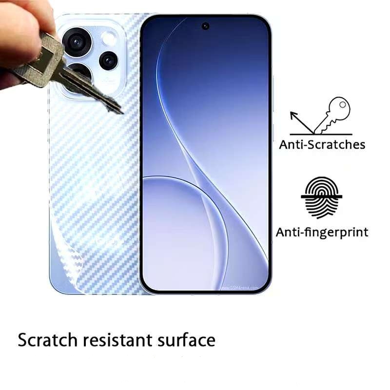 OPPO Reno 15F 5Gฟิล์มหลังลายเคฟล่าOPPO Reno15 5G/OPPO Reno 15Pro 5G/OPPO Reno 15 Pro Max 5Gตรงรุ่น