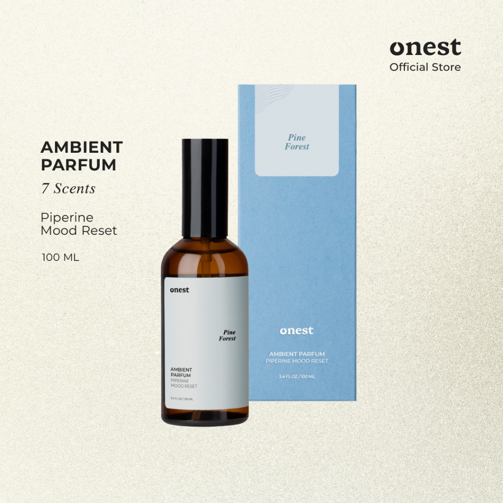 ONEST Ambient Parfum สเปรย์ปรับอากาศ สูตร Piperine Mood Reset room spray ดับกลิ่น ปรับอากาศ เพิ่มความหอม 100 ML