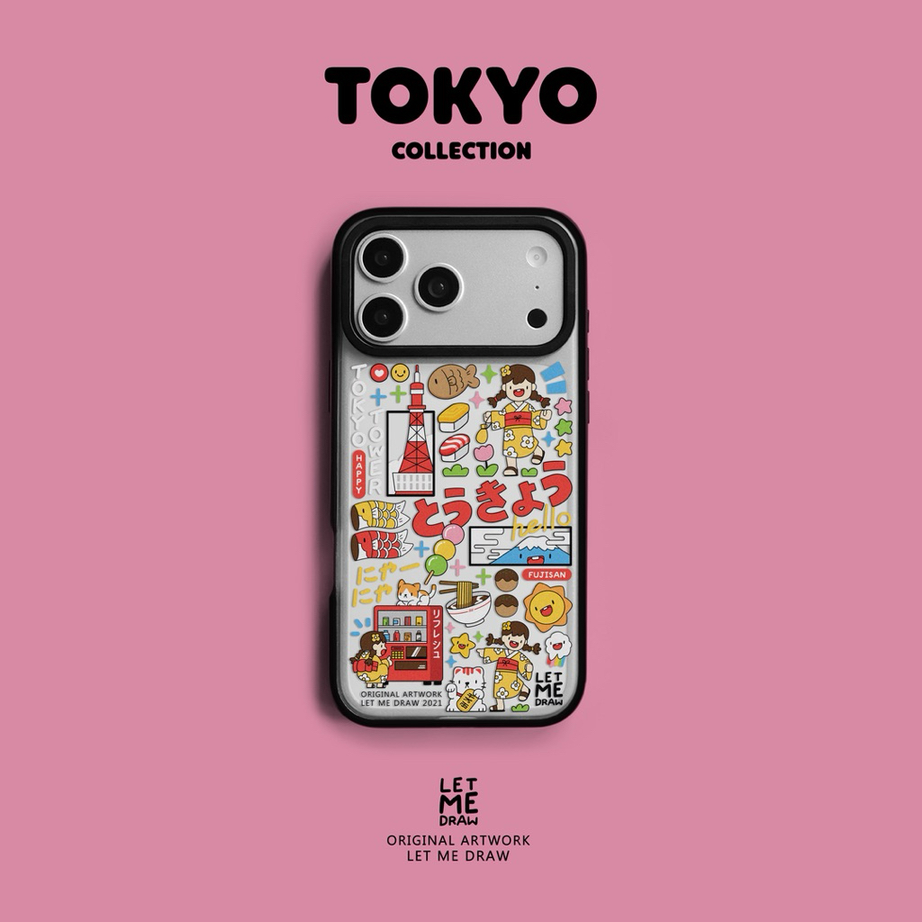 Case for iPhone 13/14/15/16/17 เคสไอโฟนลาย “TOKYO”(No.037)