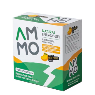 ยกกล่อง AMMO Sports Energy 1กล่อง12ซอง เจลให้พลังงาน ใช้วัตถุดิบจากธรรมชาติ