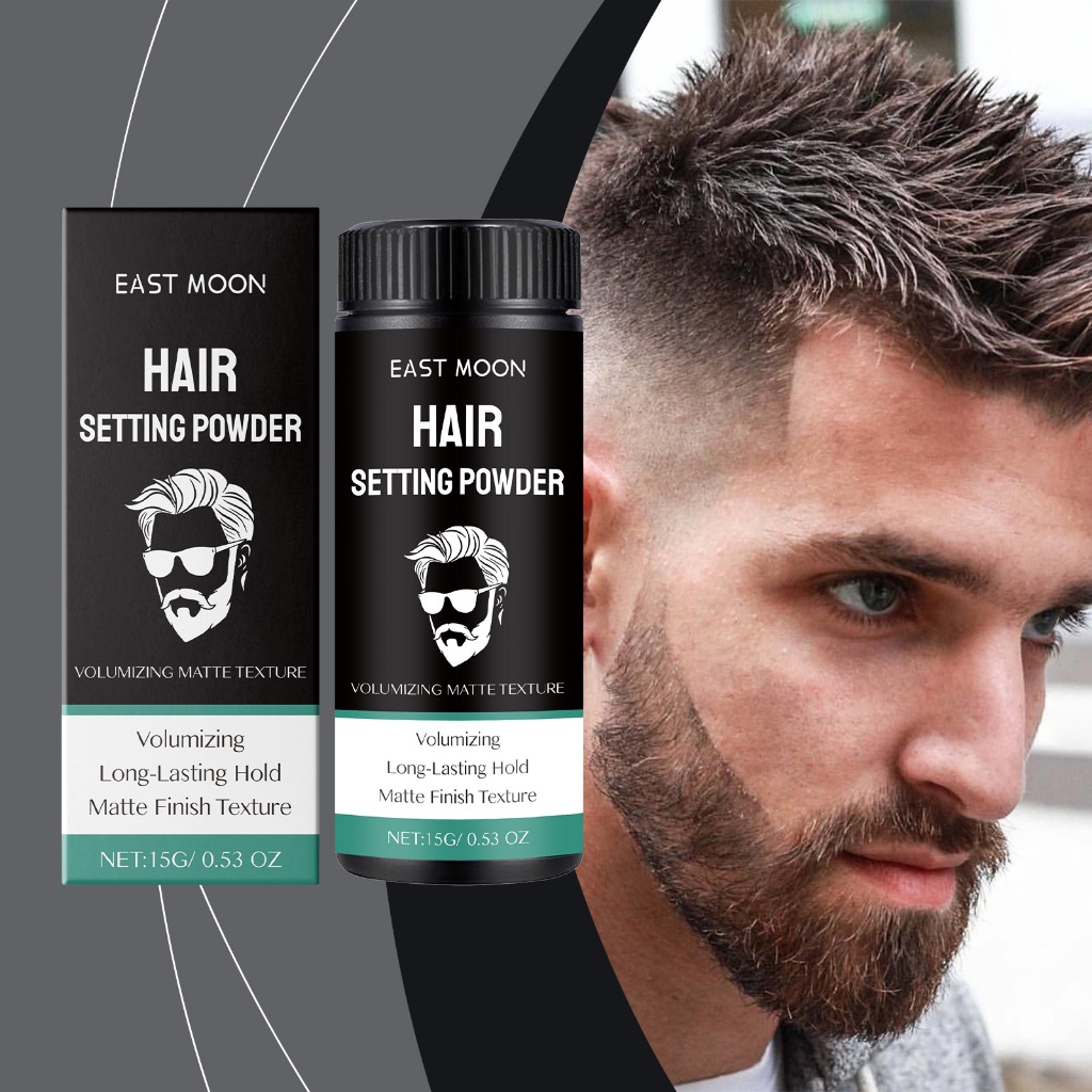 East Moon ผงจัดแต่งทรงผม 23g เพิ่มโวลุ่ม ควบคุมความมัน ผงเพิ่มโวลลุ่ม แป้งแมตต์ สำหรับจัดเเต่งทรงผม