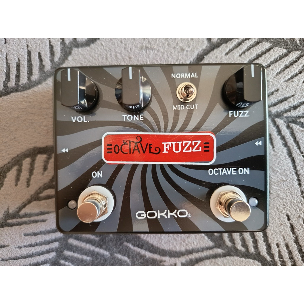 GOKKO Octave Fuzz ฟัส 2 ปุ่ม ที่ pitch-up เสียงได้อีก 1 ช่วงตัว บี้แบนทะลุทะลวงได้ใจ