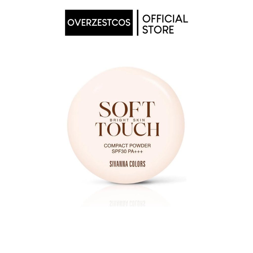 SIVANNA SOFT TOUCH BRIGHT SKIN COMPACT POWDER SPF30 PA+++ (HF1022)