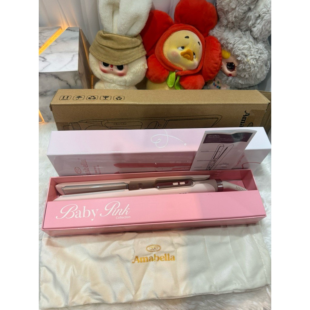 ♦️SALE♦️Amabella เครื่องหนีบผมเวอร์ชั่นใหม่ 2024 เครื่องหนีบผมเวอร์ชั่นใหม่ที่ดีกว่าเดิม หนีบลื่นไม่