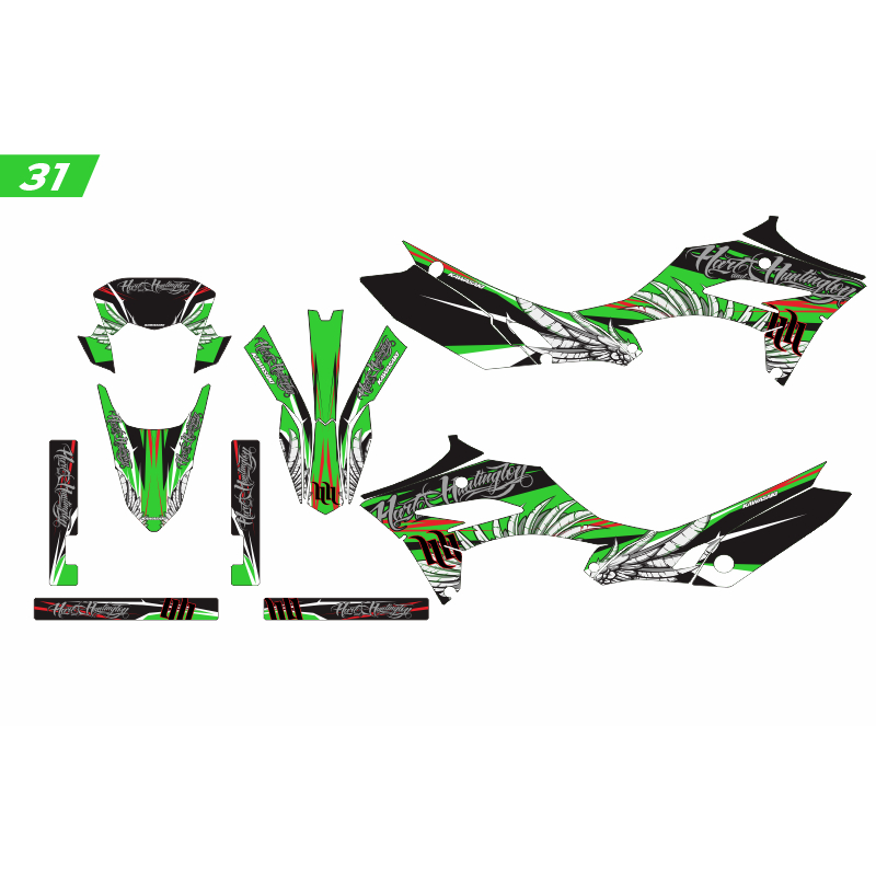 สติกเกอร์ KLX230 2024+ (ลาย 01-50) ราคา ถูกที่สุด ดีลบีเคเค แกลเลอรีภาพที่ 5