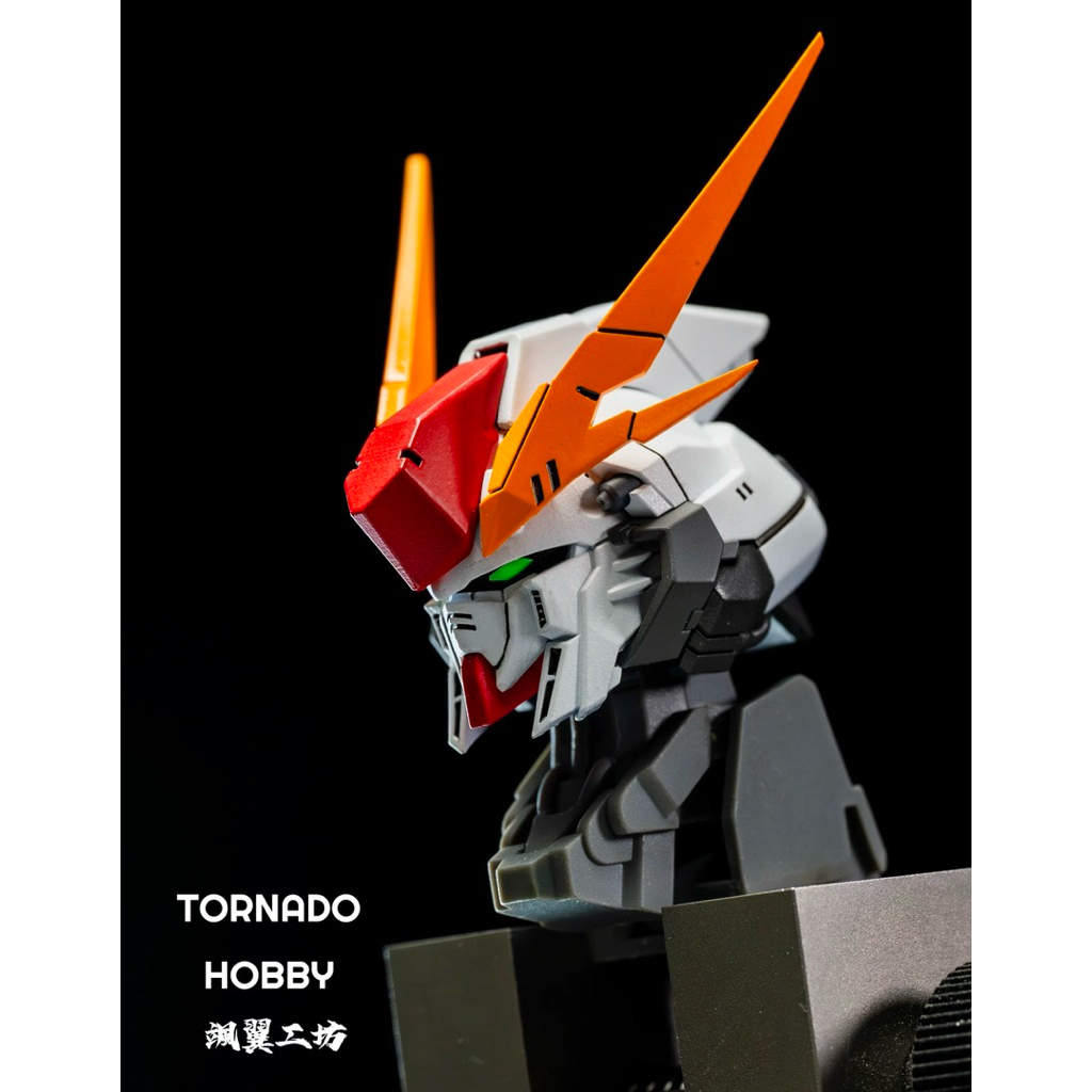 ✅พร้อมส่ง ชุดแต่งหัว MHM HG 1/144 RX-105 Xi Gundam ver 2.0 led ค่าย Tornado Hobby
