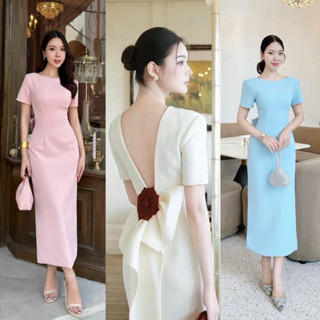 Rattana🌟PT,Aileen•เดรส ทรงสวยมาก มีดีเทลโบหลังแต่งแต่งด้วยเข…