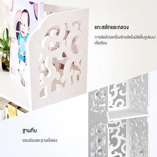 ชั้นวางของห้องน้ำ ชั้นวางเข้ามุม กันน้ำกันขึ้นรา3-Layer Corner Shelf ชั้นเก็บของ