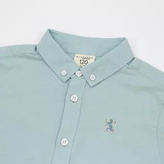GIORDANO เสื้อเชิ้ตเด็ก Junior's Oxford Shirt 03044083
