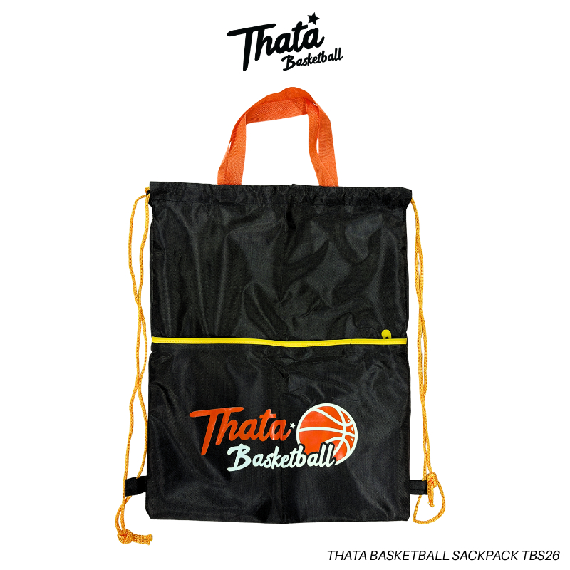 THATA Basketball sackpack รุ่น TBS26 กระเป๋ารูดสะพายหลัง 3 ช่อง THATA รุ่น TBS26