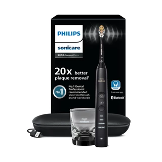 Philips Sonicare ฟิลิปส์ แปรงสีฟันไฟฟ้า DiamondClean รุ่น HX9914/75 (สีดำ) , HX9914/76 (สีชมพู)