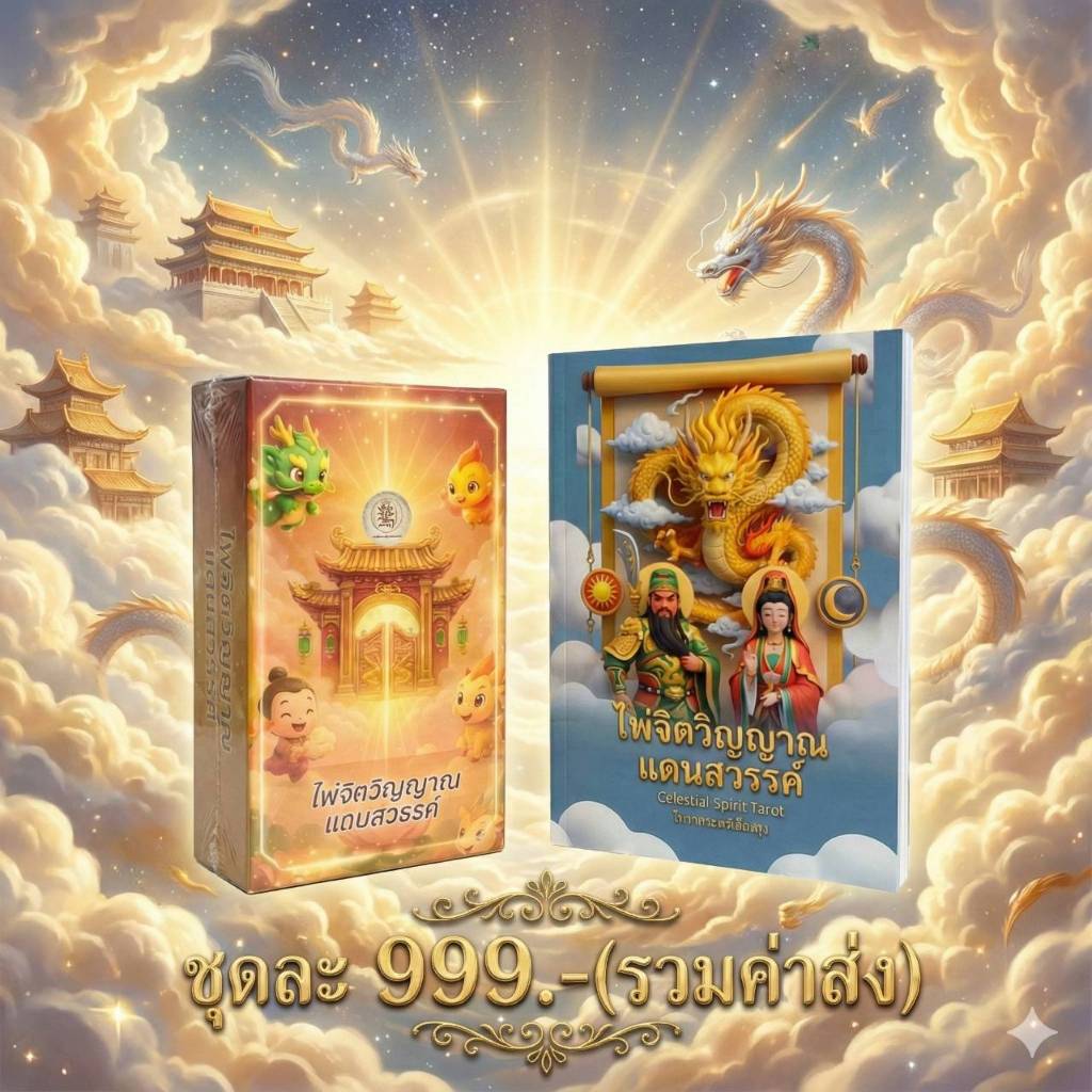 ไพ่จิตวิญญาณแดนสวรรค์ ไพ่ออราเคิลจากโหราศาสตร์เคี้ยงคุง