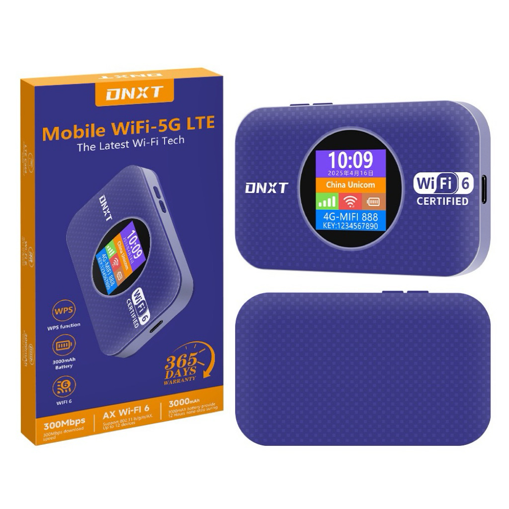 NEW รุ่นใหม่ Pocket WiFi-5G รุ่นMF967  Router 150Mbps Wireless Router 3000mAh Broadband Wide Coverage