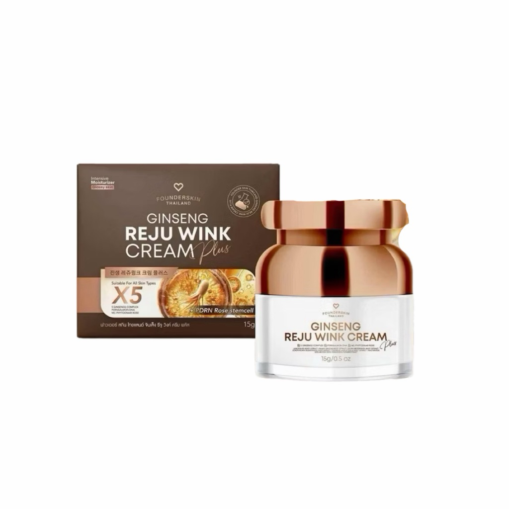 ครีมโสมรีจูวิงค์ ฟาวเดอร์สกิน Founder Skin Ginseng Reju Wink Cream 15g.