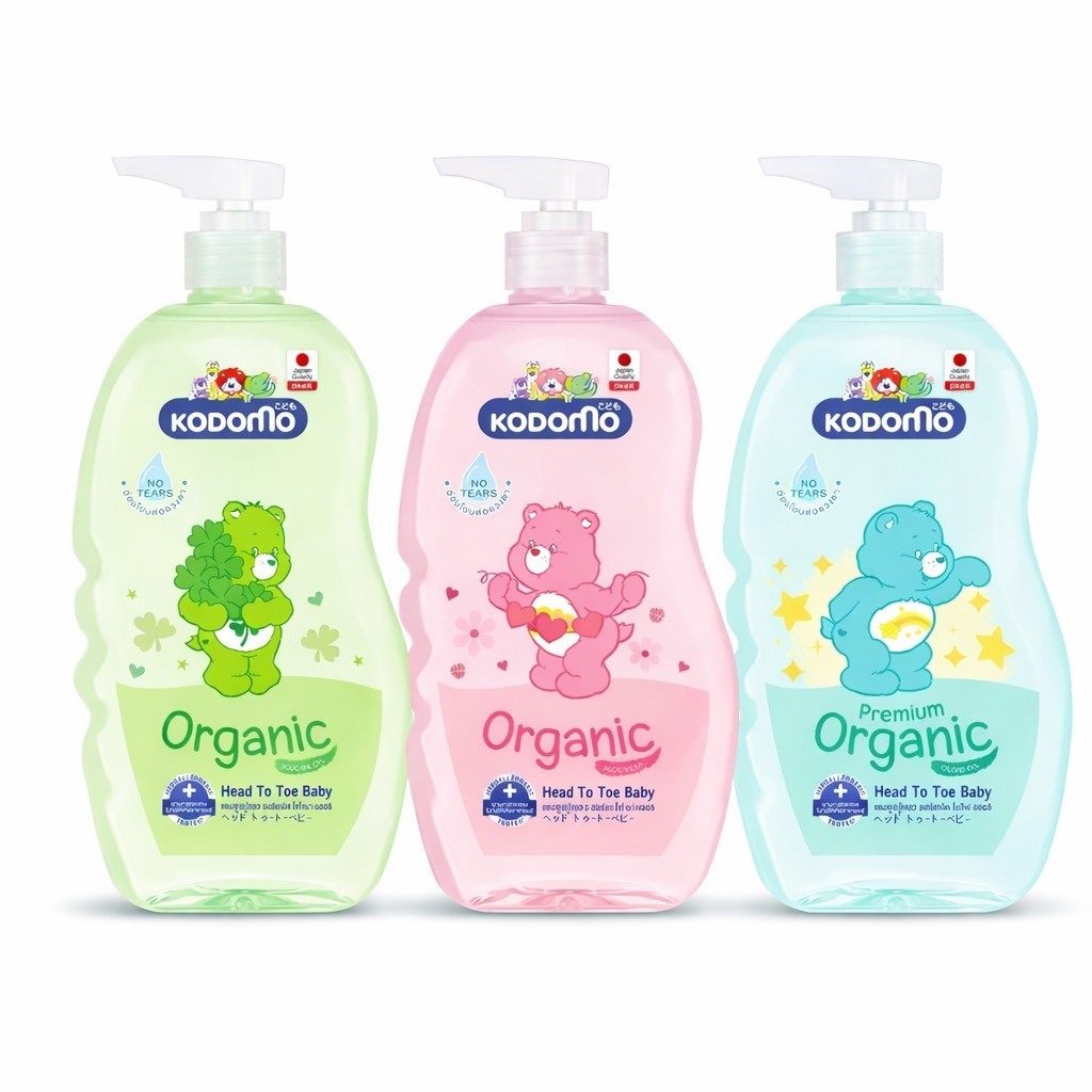 [แพ็ค1แถม1] Kodomo โคโดโม แชมพูสบู่เหลว สูตรมายด์ ออริจินัล สำหรับเด็กแรกเกิด ขนาด 800มล.