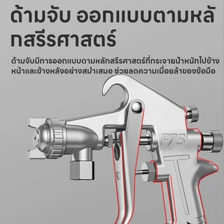 Maybuck Japan กาพ่นสี กาพ่นสี แบบหงาย ปืนพ่นสีแบบใช้ลม 400ml/600ml สำหรับพ่นสีรถยนต์ ผนังบ้าน