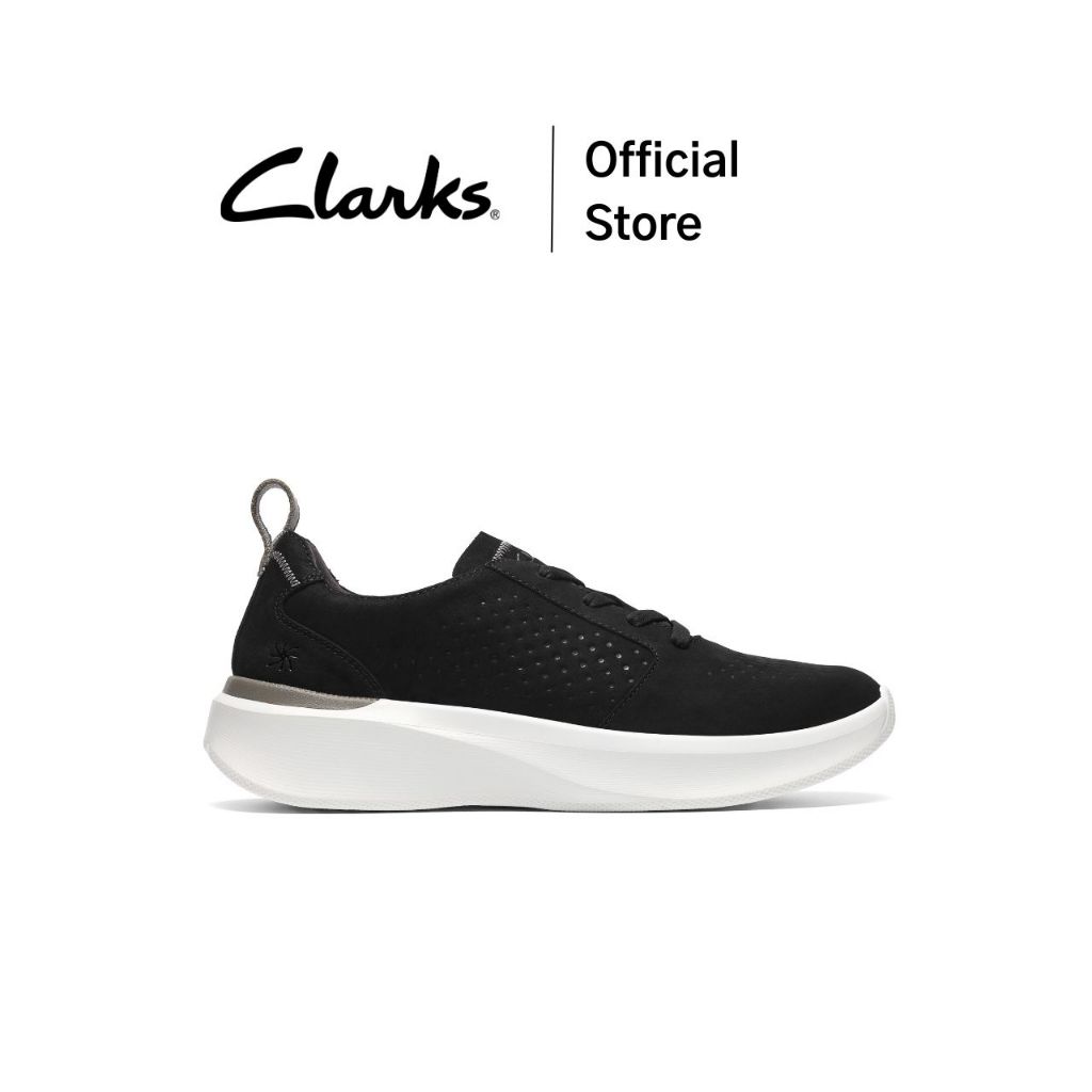 Clarks รุ่น SOLEVANA STYLE สี BLACK รองเท้า SNEAKER (รองเท้าสนีกเกอร์) สำหรับเดิน คุณภาพดี ใส่สบาย รองเท้าใส่เที่ยว